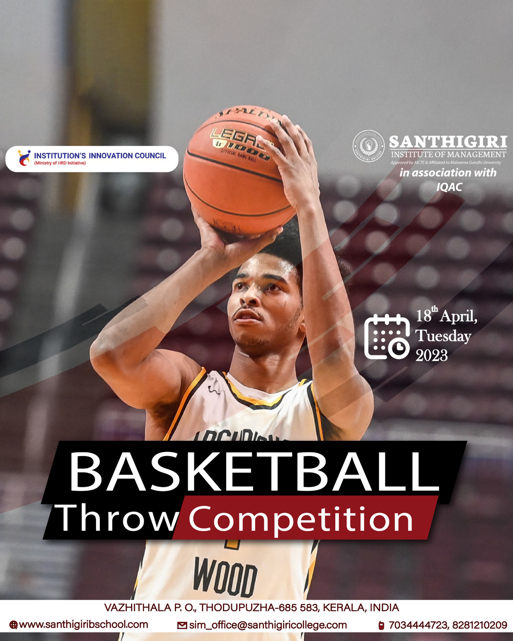 Basketball Throw Competition